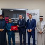 The Institute of Electrical and Electronics Engineers, Bahrain Branch, signs a memorandum of understanding for cooperation with Bahrain University of Technology.