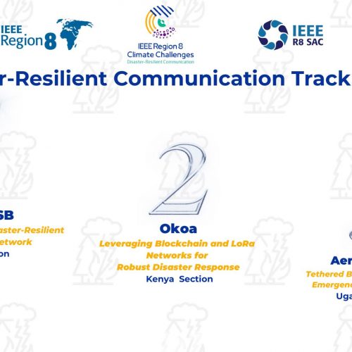 Top finalists of the IEEE R8 Climate Challenges